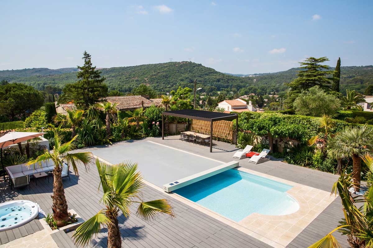 Copertura piscina calpestabile Coverseal automatica